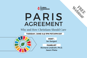 Paris Agreement: Why and How Christians Should Care