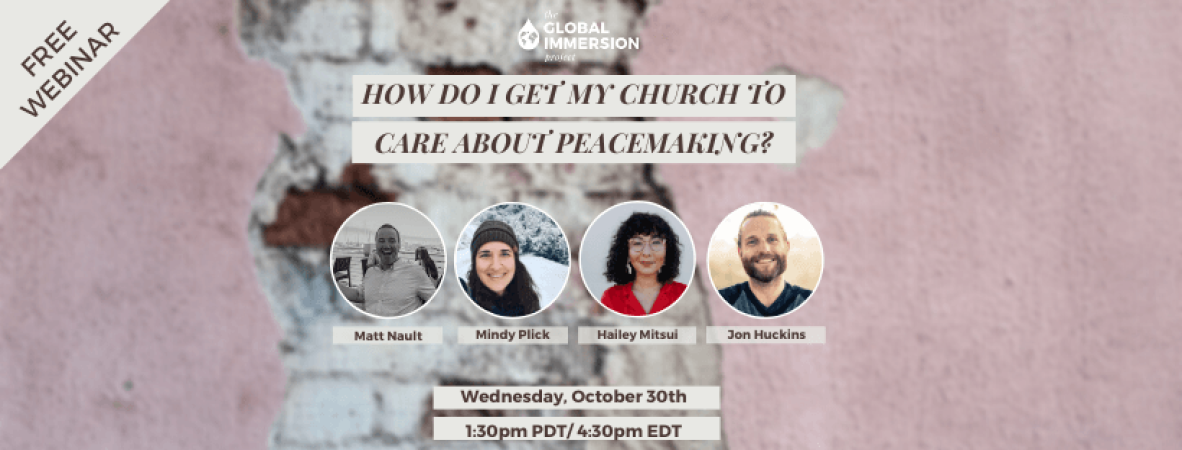 Church Peacemaking Webinar - banner