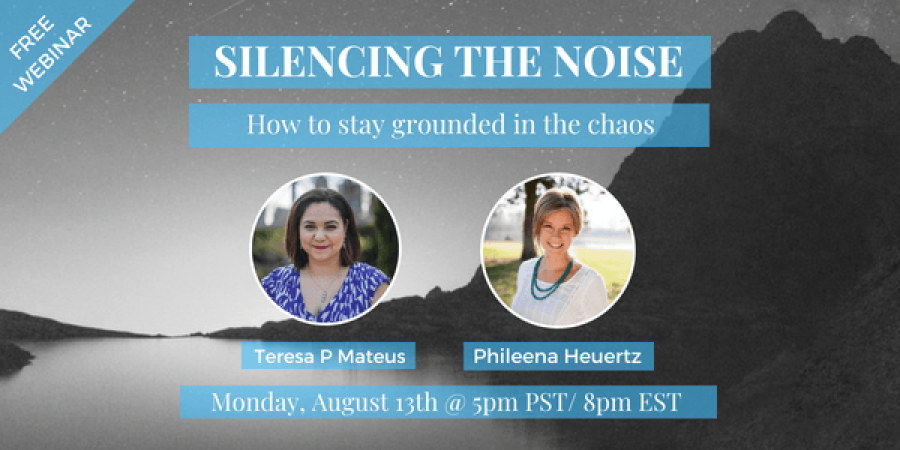 silencing the noise - blog header
